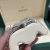 Rolex Datejust 41mm 126300  Smooth Silver Dial Jubilee Diamonds Replica 1:1